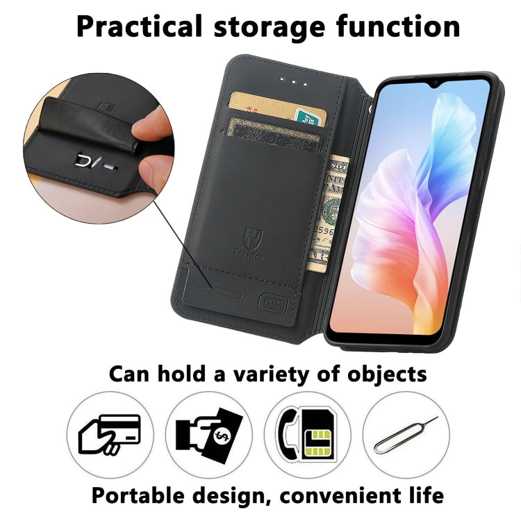 For DOOGEE X98 Pro / X98 CaseNeo Colorful Magnetic Leather Phone Case(Nordic Rhombus) - Doogee Cases by PMC TechLife | Online Shopping South Africa | PMC TechLife | Buy Now Pay Later Mobicred