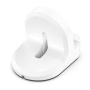 For Samsung Galaxy Watch6 / Watch6 Classic / Watch5 / Watch5 Pro JUNSUNMAY Silicone Charger Stand Non-Slip Base(White)