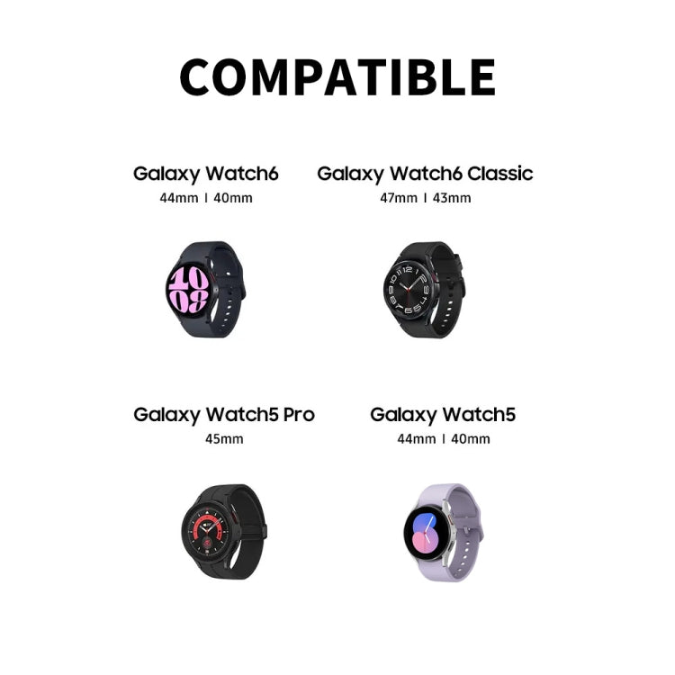 For Samsung Galaxy Watch6 / Watch6 Classic / Watch5 / Watch5 Pro JUNSUNMAY Silicone Charger Stand Non-Slip Base(White) - Charger by JUNSUNMAY | Online Shopping South Africa | PMC TechLife | Buy Now Pay Later Mobicred