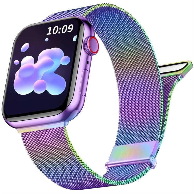 For Apple Watch SE 40mm Milan Double Magnetic Steel Mesh Watch Band(Color) - free shipping - PMC TechLife - Order now!