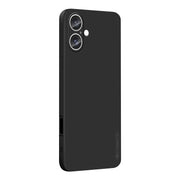For iPhone 16 Plus PINWUYO Sense Series Liquid Silicone TPU Phone Case(Black)