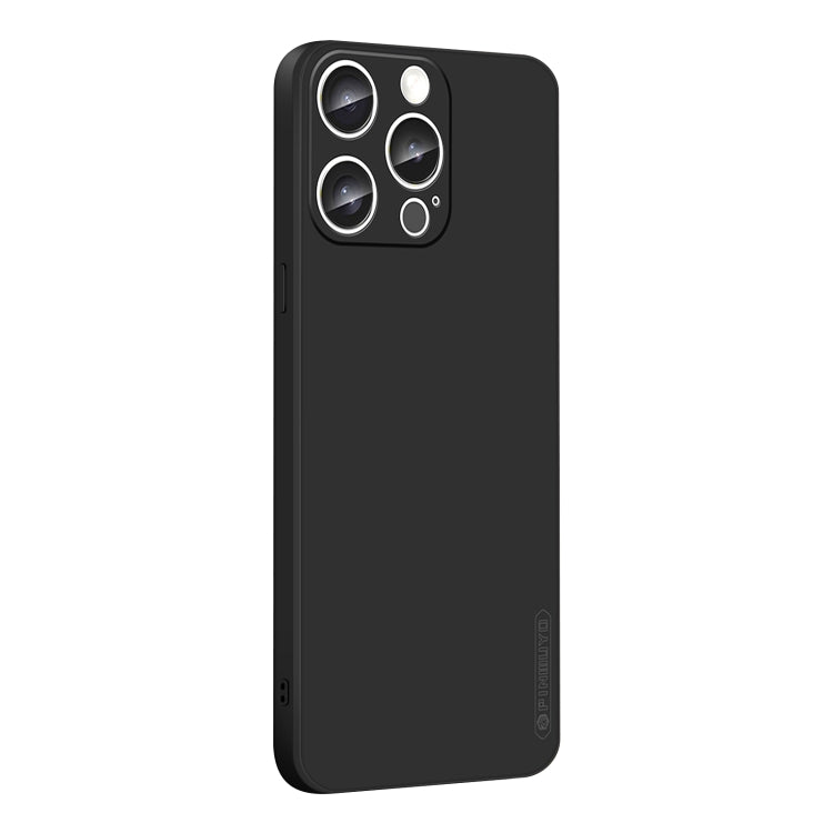 For iPhone 16 Pro PINWUYO Sense Series Liquid Silicone TPU Phone Case(Black) - free shipping - PMC TechLife - Order now!