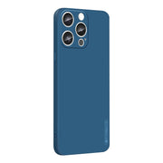 For iPhone 16 Pro PINWUYO Sense Series Liquid Silicone TPU Phone Case(Blue)