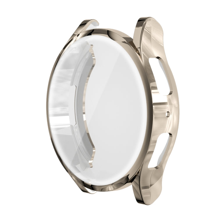 For Samsung Galaxy Watch 6 40mm Fully Enclosed TPU Watch Protective Case(Light Gold) - Watch Cases by PMC TechLife | Online Shopping South Africa | PMC TechLife
