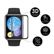 For Huawei Watch Fit Special Edition 2pcs ENKAY 3D Full Coverage Soft PC Edge PMMA HD Screen Film