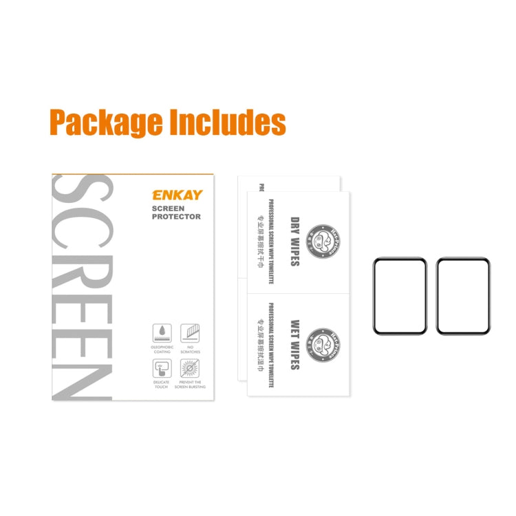 For Huawei Watch Fit Special Edition 2pcs ENKAY 3D Full Coverage Soft PC Edge PMMA HD Screen Film - free shipping - PMC TechLife - Order now!