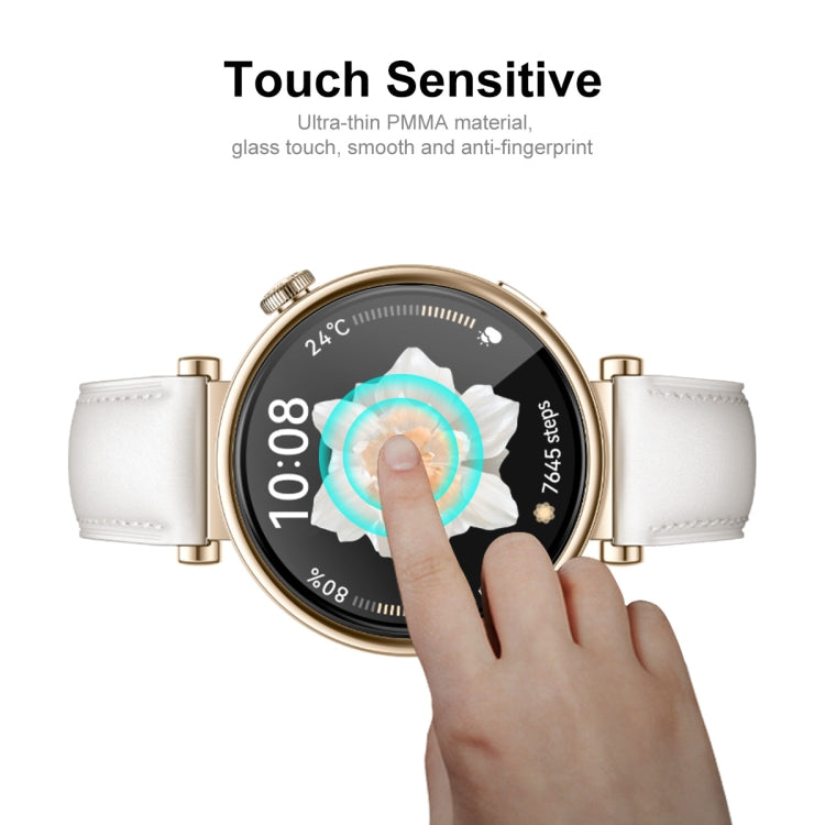 For Huawei Watch GT 4 41mm 2pcs ENKAY 3D Full Coverage Soft PC Edge PMMA HD Screen Film