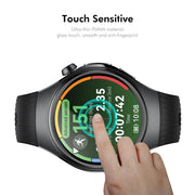 For Huawei Watch 5 42mm 2pcs ENKAY 3D Full Coverage Soft PC Edge PMMA HD Screen Film