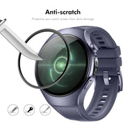 For Huawei Watch 5 42mm 2pcs ENKAY 3D Full Coverage Soft PC Edge PMMA HD Screen Film