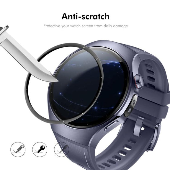 For Huawei Watch 5 46mm 2pcs ENKAY 3D Full Coverage Soft PC Edge PMMA HD Screen Film