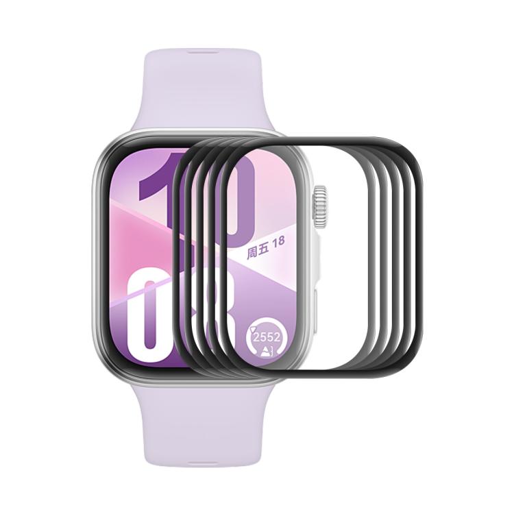 For Huawei Watch Fit 4 5pcs ENKAY 3D Full Coverage Soft PC Edge PMMA HD Screen Film - free shipping - PMC TechLife - Order now!