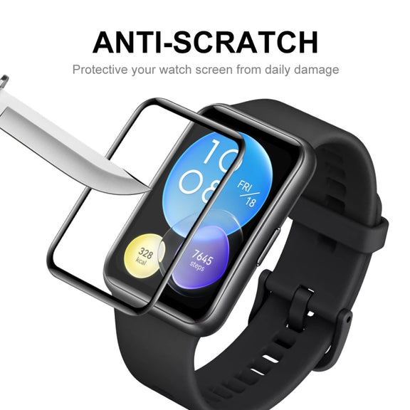 For Huawei Watch Fit Special Edition 10pcs ENKAY 3D Full Coverage Soft PC Edge PMMA HD Screen Film