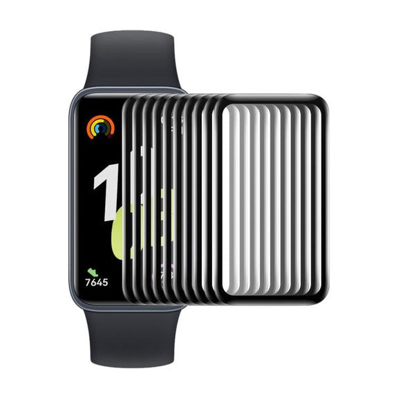 For Huawei Band 10 10pcs ENKAY 3D Full Coverage Soft PC Edge PMMA HD Screen Film