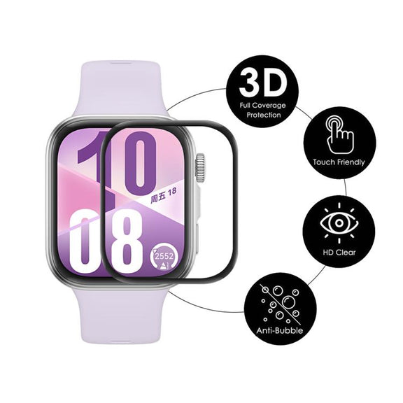 For Huawei Watch Fit 4 10pcs ENKAY 3D Full Coverage Soft PC Edge PMMA HD Screen Film