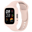 For Redmi Watch 3 Lite Integrated Fully Enclosed Silicone Watch Band(Pink) - Watch Bands by PMC TechLife | Online Shopping South Africa | PMC TechLife | Buy Now Pay Later Mobicred
