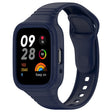 For Redmi Watch 3 Lite Integrated Fully Enclosed Silicone Watch Band(Ink Blue) - Watch Bands by PMC TechLife | Online Shopping South Africa | PMC TechLife | Buy Now Pay Later Mobicred