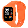 For Redmi Watch 3 Integrated Fully Enclosed Silicone Watch Band(Orange) - Watch Bands by PMC TechLife | Online Shopping South Africa | PMC TechLife | Buy Now Pay Later Mobicred