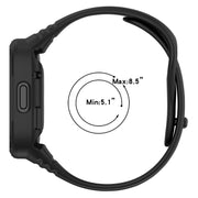 For Redmi Watch 3 Integrated Fully Enclosed Silicone Watch Band(Dark Green)