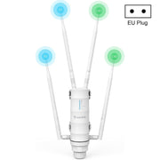 WAVLINK WN572HP3 AC1200 Dual Band Weatherproof Wireless Router Outdoor WiFi Extender, Plug:EU Plug