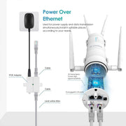 WAVLINK WN572HP3 AC1200 Dual Band Weatherproof Wireless Router Outdoor WiFi Extender, Plug:EU Plug