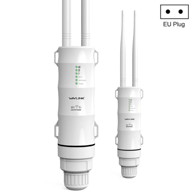 WAVLINK WN570HA1 Weatherproof 2.4+5GHz 600Mbps Outdoor WiFi Range Router Extender, Plug:EU Plug - free shipping - PMC Jewellery - Order now!