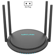 WAVLINK WN531P3 WAN / LAN Port Signal Booster Wireless Repeater AC1200 Wireless Routers, Plug:EU Plug