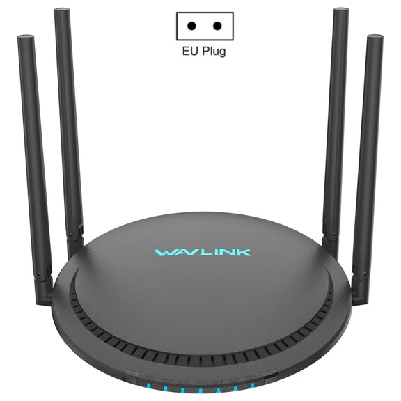 WAVLINK WN531P3 WAN / LAN Port Signal Booster Wireless Repeater AC1200 Wireless Routers, Plug:EU Plug