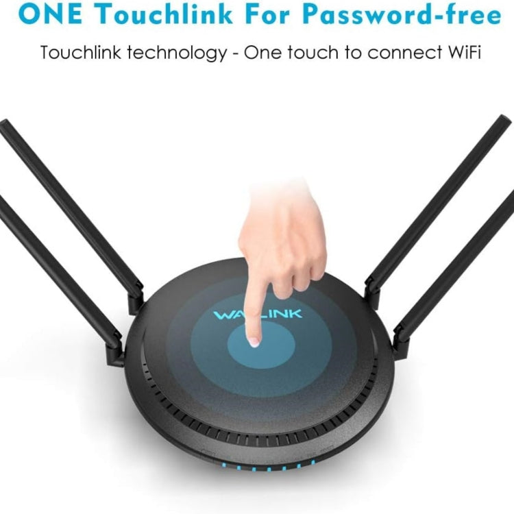 WAVLINK WN531P3 WAN / LAN Port Signal Booster Wireless Repeater AC1200 Wireless Routers, Plug:US Plug