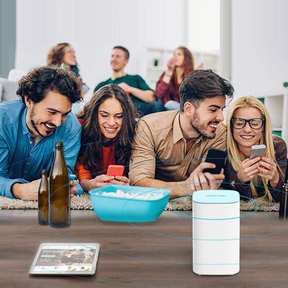 WAVLINK WN551K2 2pcs AC3000 WiFi Wireless Repeater Built-in Antenna Tri-Band Mesh Wireless Router, Plug:US Plug - free shipping - PMC Jewellery - Order now!