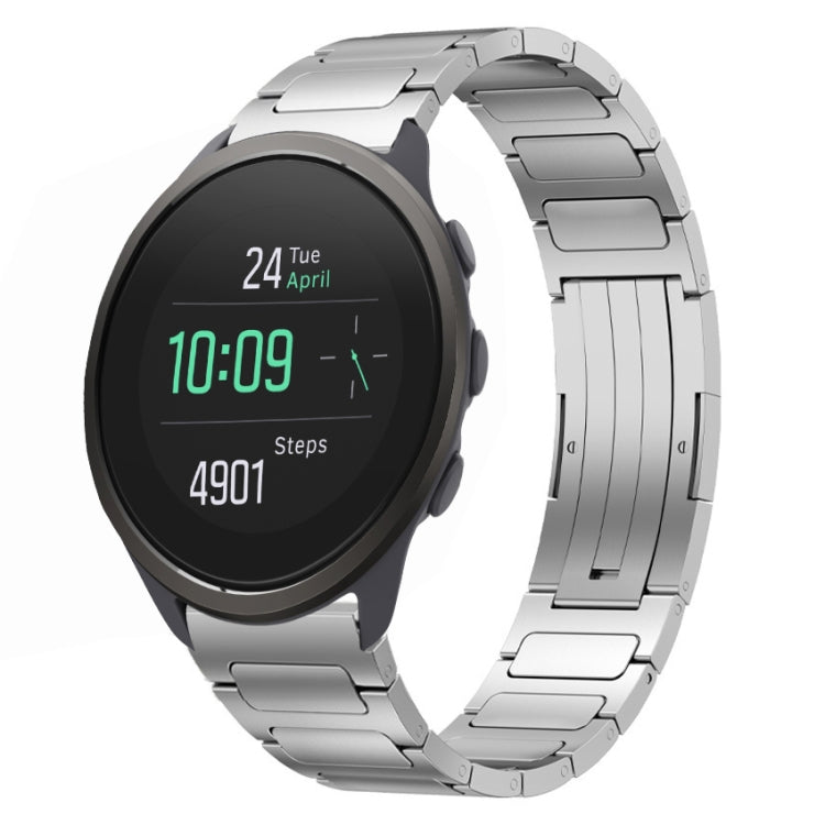 For SUUNTO 5 Peak 22mm I-Shaped Titanium Alloy Watch Band(Sliver) -  by PMC TechLife | Online Shopping South Africa | PMC TechLife