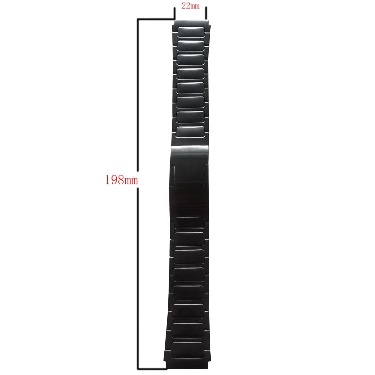 For Xiaomi Haylou RT LS05S 22mm I-Shaped Titanium Alloy Watch Band(Grey) - Watch Bands by PMC TechLife | Online Shopping South Africa | PMC TechLife