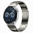 For Huawei Watch GT3 46mm 22mm I-Shaped Titanium Alloy Watch Band(Grey) - Watch Bands by PMC TechLife | Online Shopping South Africa | PMC TechLife