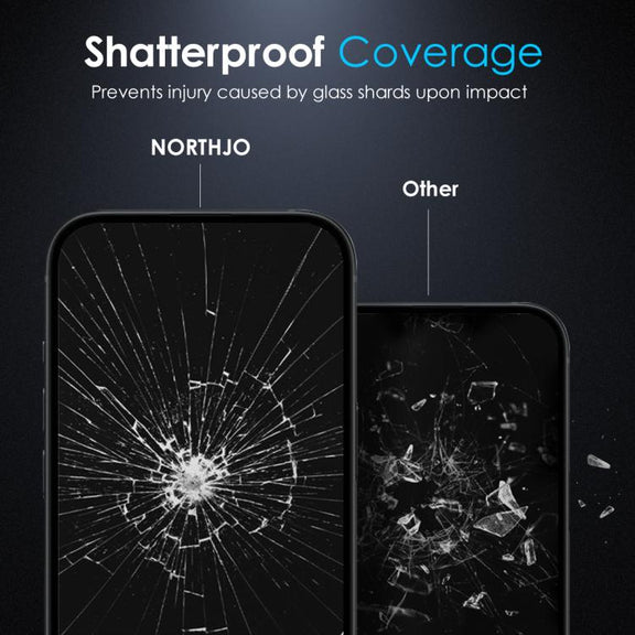 For iPhone 16 Pro NORTHJO A++ 0.3mm 28 Degree Privacy Screen Tempered Glass Film
