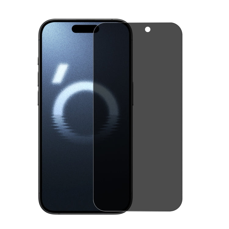 For iPhone 16 Pro NORTHJO A++ 0.3mm 28 Degree Privacy Screen Tempered Glass Film - free shipping - PMC TechLife - Order now!
