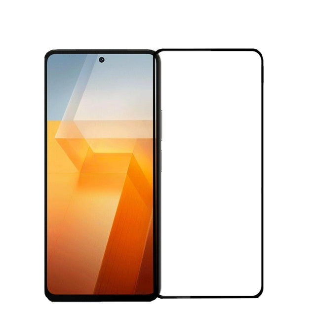 For vivo iQOO Z9 PINWUYO 9H 2.5D Full Screen Tempered Glass Film(Black)
