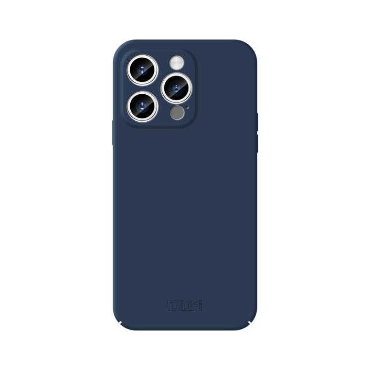 For iPhone 14 Pro Max MOFI Qin Series Skin Feel All-inclusive PC Phone Case(Blue) - iPhone 14 Pro Max Cases by MOFI | Online Shopping South Africa | PMC TechLife | Buy Now Pay Later Mobicred