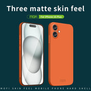 For iPhone 16 Plus MOFI Qin Series Skin Feel All-inclusive PC Phone Case(Green)