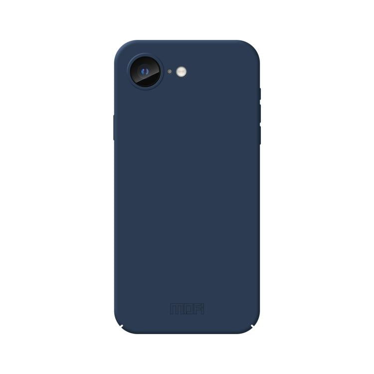 For iPhone 16e MOFI Qin Series Skin Feel All-inclusive PC Phone Case(Blue) - free shipping - PMC Jewellery - Order now!