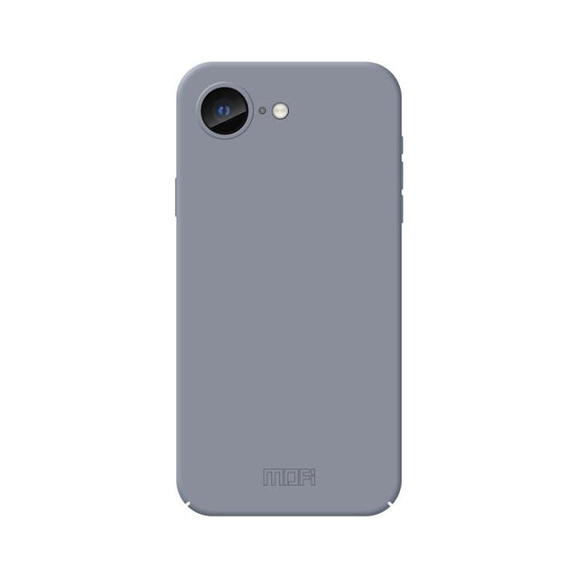 For iPhone 16e MOFI Qin Series Skin Feel All-inclusive PC Phone Case(Gray)