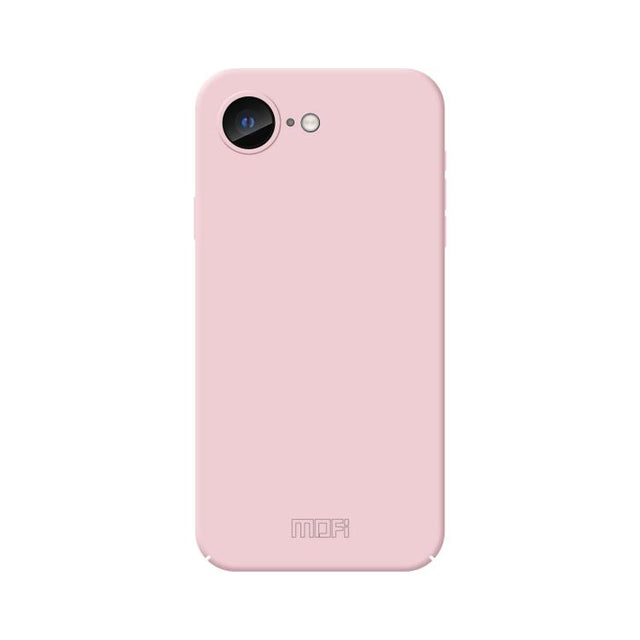 For iPhone 16e MOFI Qin Series Skin Feel All-inclusive PC Phone Case(Pink)