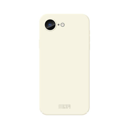 For iPhone 16e MOFI Qin Series Skin Feel All-inclusive PC Phone Case(Beige) - free shipping - PMC Jewellery - Order now!