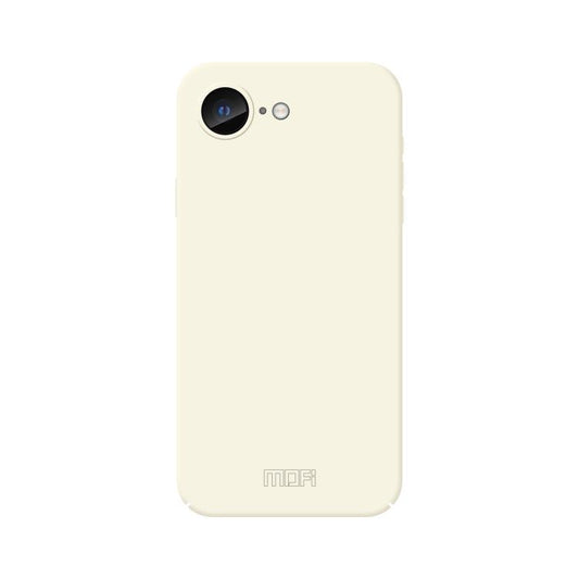 For iPhone 16e MOFI Qin Series Skin Feel All-inclusive PC Phone Case(Beige) - free shipping - PMC Jewellery - Order now!