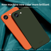 For iPhone 16e MOFI Qin Series Skin Feel All-inclusive PC Phone Case(Beige)