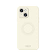 For iPhone 15 MOFI Qin Series Magsafe Skin Feel All-inclusive Silicone Phone Case(Beige) - free shipping - PMC TechLife - Order now!