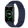 For Honor Watch ES 20mm Holes Breathable 3D Dots Silicone Watch Band(Midnight Blue) - Watch Bands by PMC TechLife | Online Shopping South Africa | PMC TechLife