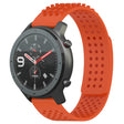 For Amazfit GTR 47mm 22mm Holes Breathable 3D Dots Silicone Watch Band(Orange) - free shipping - PMC TechLife - Order now!