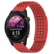 For Garmin Forerunner 255 Music 22mm Holes Breathable 3D Dots Silicone Watch Band(Red) - free shipping - PMC TechLife - Order now!