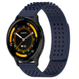 For Garmin Venu 3 22mm Holes Breathable 3D Dots Silicone Watch Band(Midnight Blue) - Watch Bands by PMC TechLife | Online Shopping South Africa | PMC TechLife