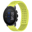 For  SUUNTO 9 Peak 22mm Holes Breathable 3D Dots Silicone Watch Band(Lime Green) -  by PMC TechLife | Online Shopping South Africa | PMC TechLife