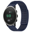For SUUNTO 5 Peak 22mm Holes Breathable 3D Dots Silicone Watch Band(Midnight Blue) -  by PMC TechLife | Online Shopping South Africa | PMC TechLife